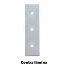 Kit 4 Lâminas c/Contra Lâmina p/Biotriturador Donker´s BT42S/BT42RS  - Kit 4 Lâminas c/Contra Lâmina p/Biotriturador Donker´s BT42S/BT42RS 